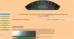 Desktop Screenshot of isinglass-models.co.uk